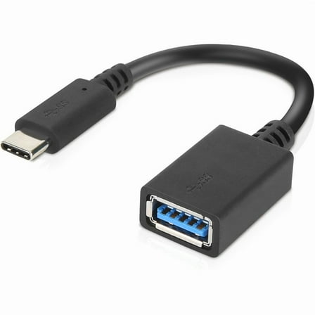 Lenovo USB-C to USB-A Adapter - USB - 640 MB/s - 5.51" - 1 x Type A Female USB - 1 x Type C Male USB