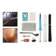 thumbnail image 4 of Kit de soldadura de plástico Calentamiento rápido profesional 110V 80W 2 Herramientas de soldador de reparación de superficie de papel de lija para, 4 of 8