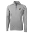 thumbnail image 2 of Men's Cutter & Buck  Gray ETSU Buccaneers Vault Adapt Eco Knit Stretch Recycled DryTec Quarter-Zip Top, 2 of 3