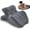 Grey, variant on Wedge Pillow Memory Foam 27 Degree Angled Support Multi Position for Waist Neck Reading Relax