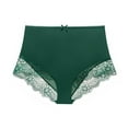 thumbnail image 1 of B91xZ Culotte Femme en Coton, Vert P, 1 of 4