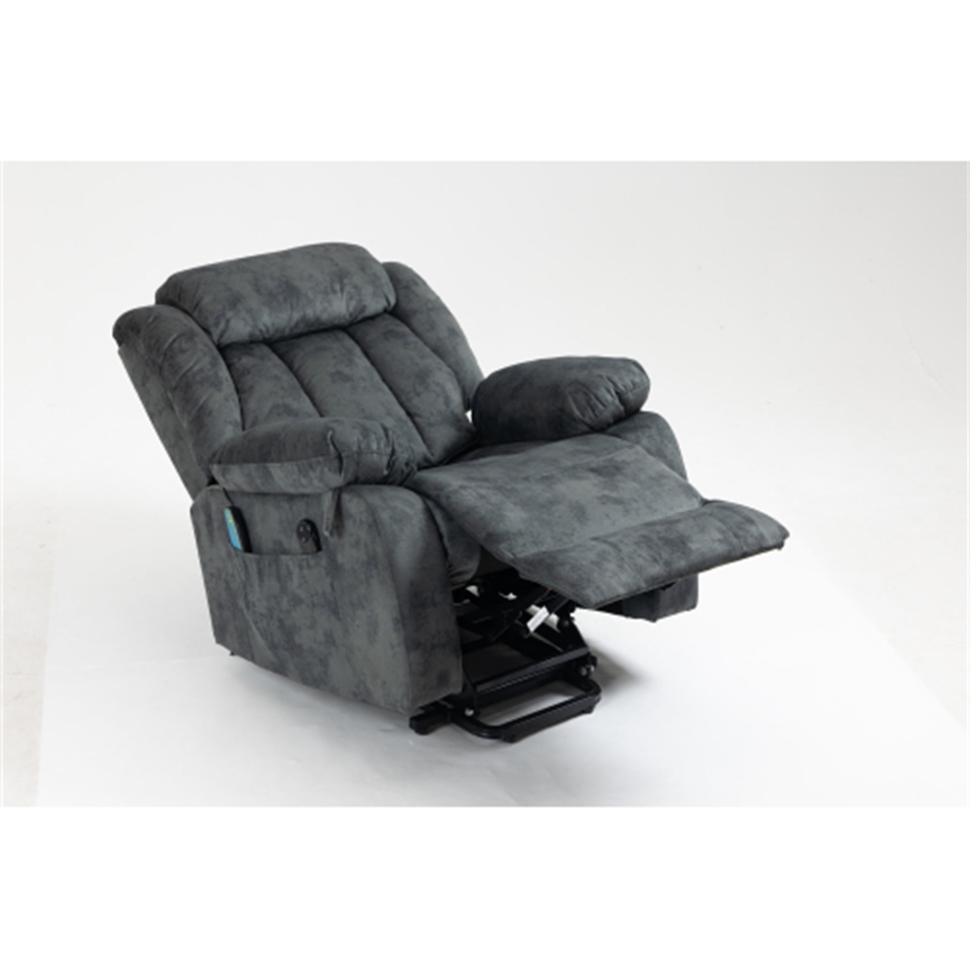 Kadyn Push-Back Recliner, Single Sofa Home Theater Chairs Power Electric Reclining for Elderly with Backrest for Living Room, Gray Kadyn Push-Back Recliner, Single Sofa Home Theater Chairs Power Electric Reclining for Elderly with Backrest for Living Room, Gray