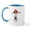 White/Blue Inside, variant on CafePress - Dalmatian Firema's Dog Mug - 11 oz Ceramic Mug - Novelty Coffee Tea Cup