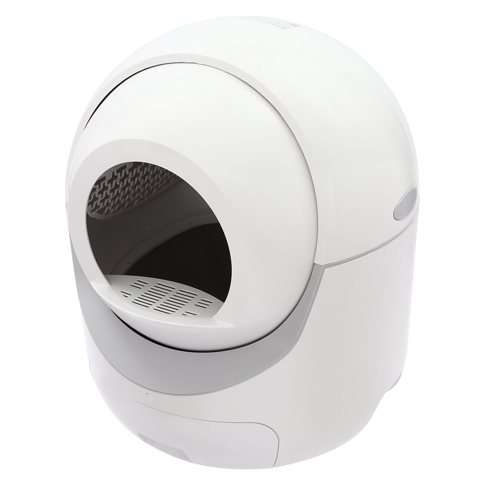 White Smart Cat Litter Box APP Automatic Self-Cleaning Litter BOX Snap-on Filter