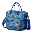 thumbnail image 1 of Beach Vacation Tropical Plant Lunch Bag – Waterproof Leakproof Insulated Cooler Tote with Adjustable Shoulder Strap, Large Capacity for Work, 1 of 6