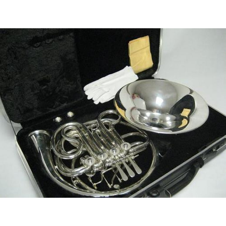 Professional Silver Double French Horn New Walmart