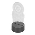 thumbnail image 2 of Colorful Touch Nights Lamp, 3D Dream Catcher Night Light Acrylic Soft Lighting Environmentally Friendly   For Birthdays, 2 of 8