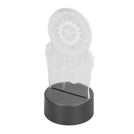 

Colorful Touch Nights Lamp Environmentally Friendly 3D Dream Catcher Night Light For Birthdays