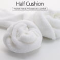 thumbnail image 6 of MD FootThera 6 Pairs Men's Non-Binding Diabetic Crew Socks with Cushion Sole, 6 of 7