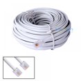 thumbnail image 3 of 50 FT White RJ11 Modular Telephone Extension Cord with High Flexibility, 3 of 5