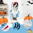 thumbnail image 2 of Sudadera para Perro NACOCO Disfraz de Tiburón Azul Talla L, 2 of 6