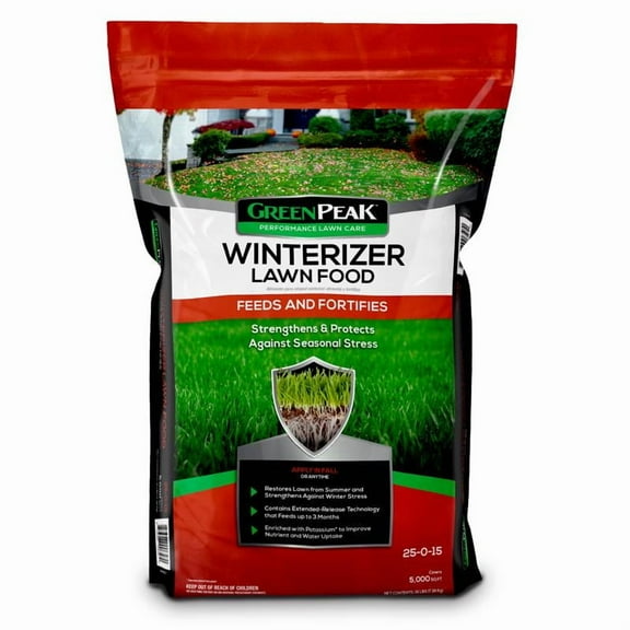 GreenPeak Winterizer Lawn Food For All Grasses 5000 sq ft