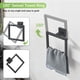 thumbnail image 2 of Juego de toalleros de Acero Inoxidable para baño, Juego de 5 Piezas de Accesorios de baño en Negro Mate, toalleros para baño, Juego de toalleros de Pared, 2 of 9