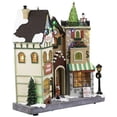 thumbnail image 3 of Northlight LED Lighted and Musical Christmas City Toy Shop Village Display Piece - 12", 3 of 8
