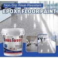 thumbnail image 2 of High-Gloss Marble Effect Epoxy Floor Coating,Louis-Forest Epoxy Floor Paint, 2 of 5