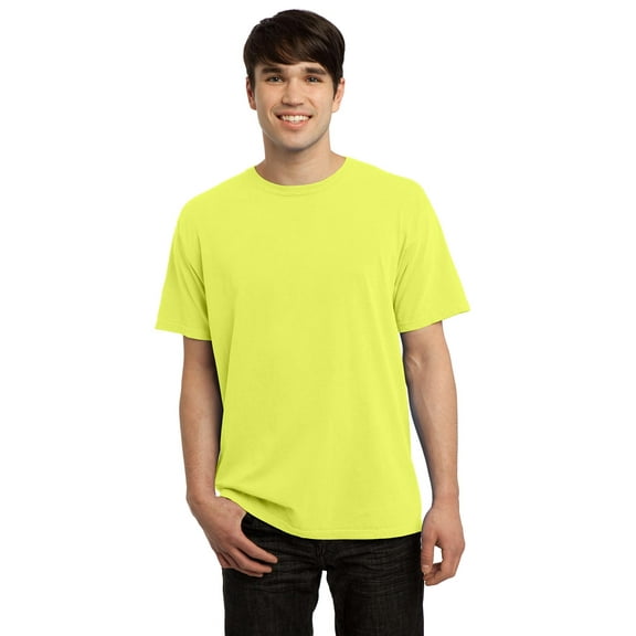 Port & Company Pigment-Dyed Tee. Neon Yellow. 4XL.