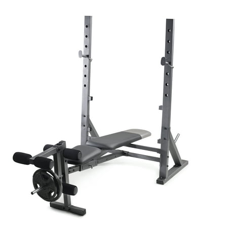 Gold's Gym XR 10.1 Olympic Weight Bench with Weight Plate