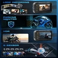 thumbnail image 6 of Camlekor Dual-Camera Motorcycle Dashcam 1080P Resolution Built-in 32GB Memory Card Loop Recording Mode Parking Surveillance Mode, 6 of 8
