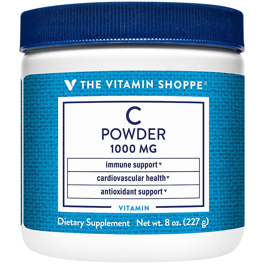 The Vitamin Shoppe Vitamin C Powder 1,000MG, Antioxidant that Supports