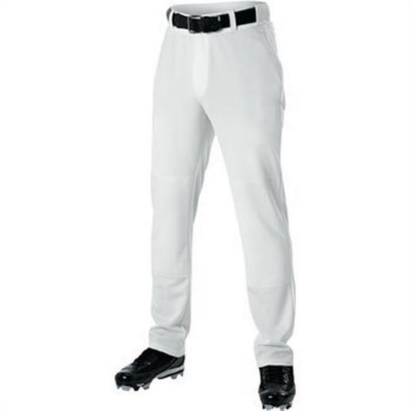 Alleson Athletic C72WHMDX Adult Baseball Pant, White - Medium