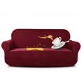 thumbnail image 1 of Housse de Sofa Extensible Grande, Housses de Canapé Hydrofuges, Protège-Canapé pour Chien Chat Animal de Compagnie, Housses Protectrices (Sofa TG, Rouge Vin), 1 of 7