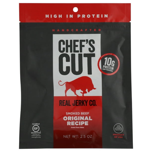 CHEF'S CUT REAL JERKY CO. ORIGINAL RECIPE STEAK JERKY, 2.5 OZ Walmart