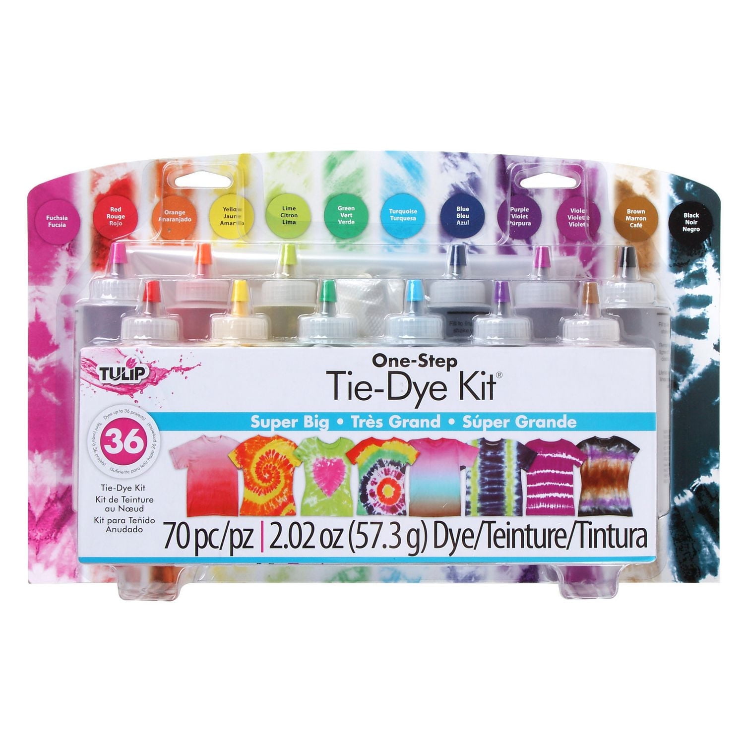 Tulip One-Step 12 Colour Super Big Tie-Dye Kit