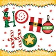 thumbnail image 2 of Mollie B. 15x15 Gold Ornate Wood Framed with Double Matting Museum Art Print Titled - Ho Ho Ho, 2 of 4