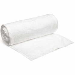 20 - 30 Gallon Trash Bags (PACK OF 200) Linear Low Density Bright White Garbage Bags by Aluf Plastics - Great for Home, Kitchen, Bathroom, Hospitality, Healthcare, Office, and more