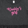 thumbnail image 4 of Inktastic Valentine's Day Daddy's Girl Girls Toddler Dress, 4 of 5