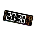 thumbnail image 5 of Colorful LED Clock With Multiple Functions Including Time Date And Temperature Display Customizable Brightness, 5 of 9
