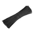 thumbnail image 4 of Uxcell 6 inch Round Stronger Coated Iron Twist Ties Black 500 Pack, 4 of 5