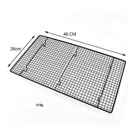 

Cake Cooling Rack Non Stick Biscuit Dish Grid Tray For Kitchen Baking Grilling