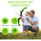 thumbnail image 2 of Juego de arco y flecha para niños, juego de juguete de tiro con arco con luz LED, 10 flechas con ventosa, objetivo y carcaj, juguetes para niños de interior y exterior para niños y niñas, regalos de, 2 of 4