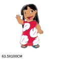thumbnail image 3 of Globo de aluminio con forma de ángel de Stitch, de Disney Animation, para decoración de cumpleaños de niños, con dibujos animados, 3 of 5