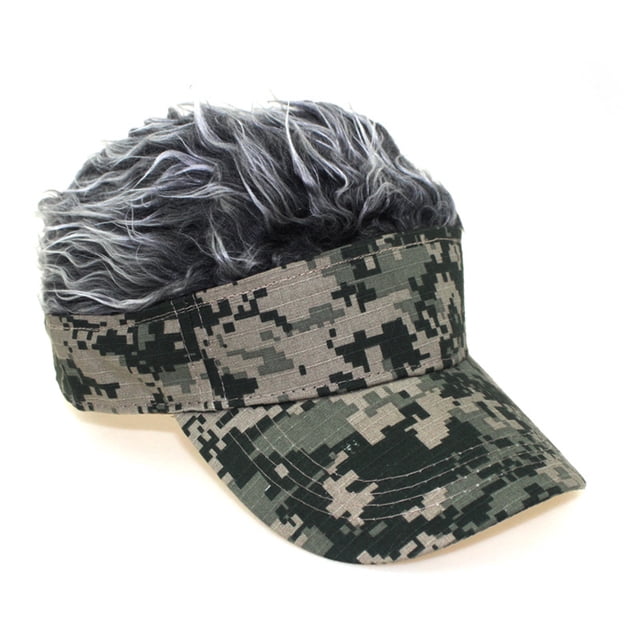 Camouflage Baseball Cap Show Wigs Caps Sunshade Hip Hop Hat