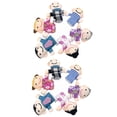 thumbnail image 1 of 2 juegos/12 mini marionetas de dedo para miembros de la familia, marionetas de mano, juguete educativo temprano para niños, aprendizaje temprano, jardín de infantes, 1 of 5