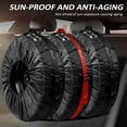 thumbnail image 7 of Tire Cover,Tire Wheel Qisuo 19'' To 23'' 13'' To Pickup Tires 19'' Spare Tire To 18''/19-23 Suv Tires Waterproof Tire Pickup (19'' 23'') Tire Cover Suvs Vans Wheel Universal 1pc Rv Suv Pickup, 7 of 7