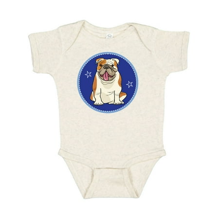 

Inktastic Bulldog Dog Funny Puppy Gift Baby Boy or Baby Girl Bodysuit