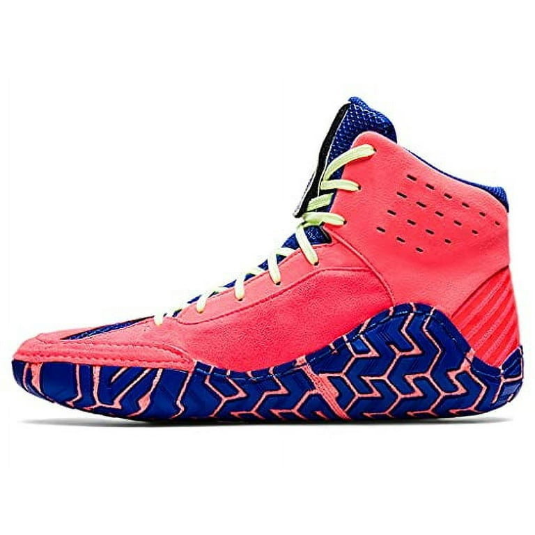 Aggressor 4 top wrestling shoes red