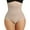 SOFT NUDE, variant on VASLANDA Women Slimming Cross Cover Cellulite Fork Compression Abs Shaping Panty Tummy Control Shapewear Nude M