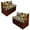 Sunflower Print 02, variant on XYZCANDO Sunflower Print 2 Sets RV Dinette Cushion Covers Comfortable Slipcover Stretch 2 Seat Sofa Chair Cover Furniture Easy to Install for RV Camper Car Bench 2 Backrest Covers & 2 Bench Covers