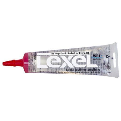 Sashco 130132 13013 5oz Sealants Clear Lexel Adhesive Caulk