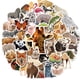 thumbnail image 1 of Calcomanías de vinilo impermeables con animales de zoológico, 50 unidades, para niños, 1 of 2