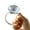 6cm, variant on Oversized Crystal Rhinestones Statement Rings Comfortable Wear Rhinestones Cocktail Rings Suitable for Special Occasions
