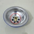 thumbnail image 6 of BIBABLYKE Kitchen Sink Strainer Screw Thicken Copper Strainer Waste Threaded Screw Connector Kitchen Fixture Parts Durable, 6 of 7