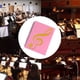 thumbnail image 5 of Desiderio 1 carpeta de música de 30 páginas (puede caber 60 hojas) Carpeta de música A4 Libro de partituras de piano, rosa claro, 5 of 5