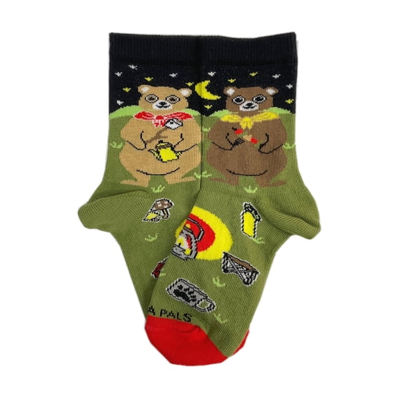 Camping Bears Socks from the Sock Panda (Age 3-7) Size: Small (Age 3-5)