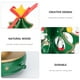 thumbnail image 5 of Caja de música clásica de madera con mecanismo de relojería, diseño de árbol de Navidad con colgantes, miniatura hecha a mano, ideal como regalo de cumpleaños o San Valentín (Verde), 5 of 7