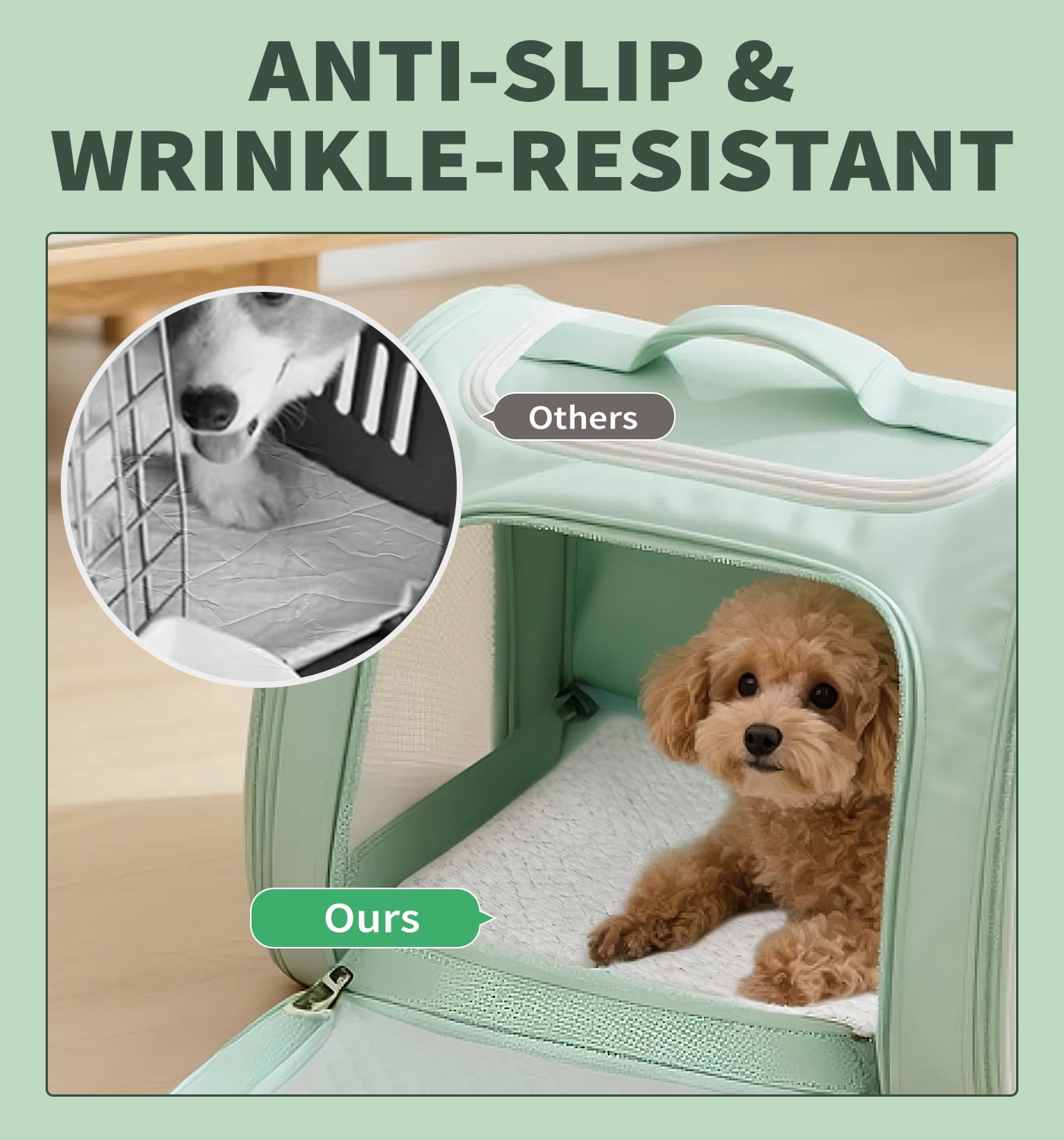 Madepets Dog and Puppy Pee Pads with Leak-Proof Quick-Dry Design for Potty Training，Pack of 50